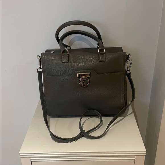 Versace Handbags - Versace Collection Leather Bag - Grey